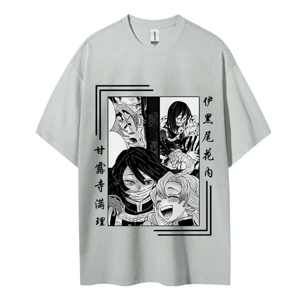 Demon Slayer Japanese Hotblooded Anime Classic Characters Sports Casual Shortsleeved Comfortable Halfsleeved Popular Top