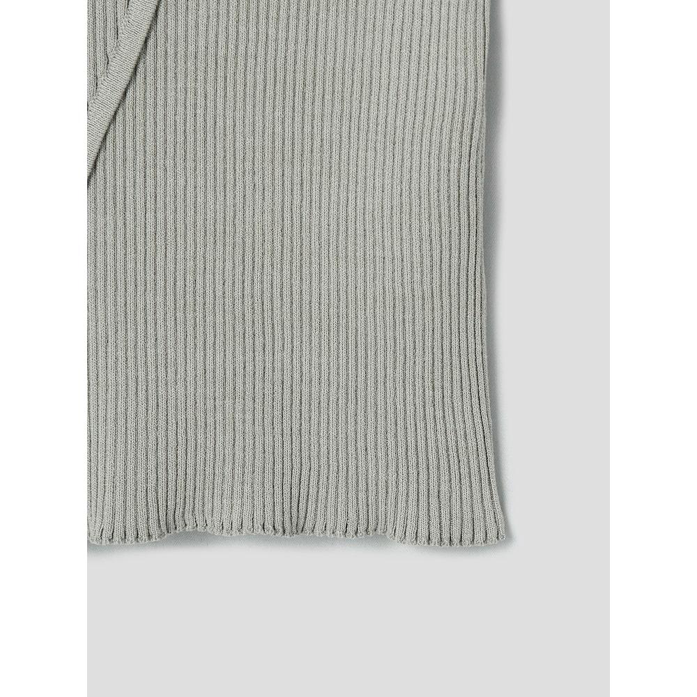 8SECONDS Diagonal Button-Up Pullover Khaki