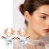 Cercei Corn de Cerb Earpin Boho Cercei Cățărători de Ureche Wrap Bijuterii Boeme Cadou