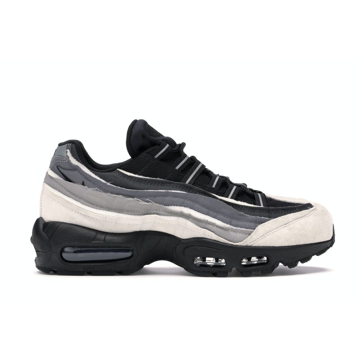 

Серые кроссовки унисекс Nike Comme des Garçons x Air Max 95 CU8406-101