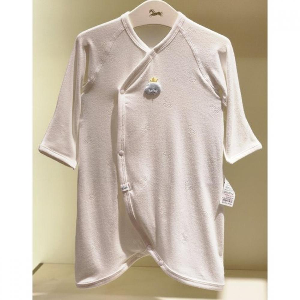 ETTOI Albino Baby Gown + Handkerchief Set   07s017151  07r085102