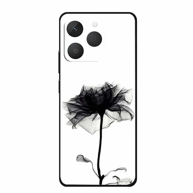 Phone Case For Realme Note 70T Back Cover Case Shockproof Black Silicone Soft Coque For Realme Note 70 Narzo 80 lite Case Shell Realme Note 70