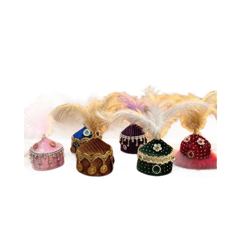 Xinjiang Ethnic Style Little Sheep Souvenir Hat and DIY Doll Accessories