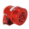 Industriemotor Alarmglocke Rote Farbe Stahl Mini Hupe Ton Summer Sirene für Autos AC110V