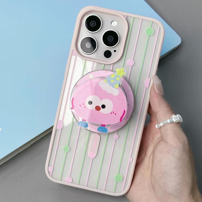 Zhitai Frosted Magnetic Phone Case for iPhone 11-14, Compatible with Magnetic Stands, Designed for iPhone 13 Pro Max, Women's Edition
