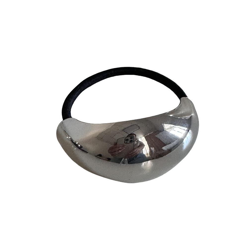 Korean Retro Elegant Elastic Hair Tie with Irregular Design
