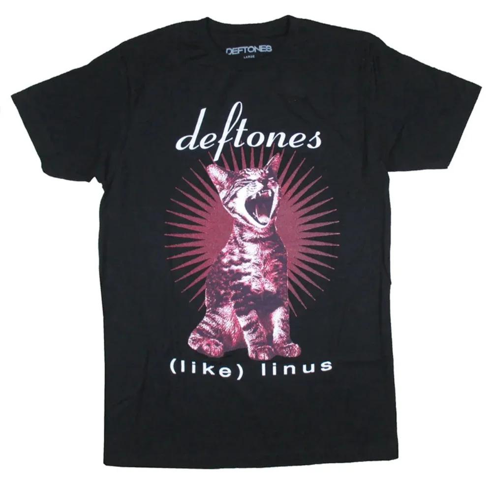 2025 Deftones Sänger Band T-Shirt Herren Damen Hip Hop Rock Tee Mode Kurzarm T-Shirt Sommer T-Shirts Tops