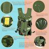 Newest Pet Carrying Bags for Small Medium Dogs Hiking Cycling Puppy Dog Cat Carrier Backpack Mascotas Supplies Trasportino Cane