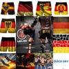 Boxing Muay Thai Shorts Germany National Flag Eagle 3D Print Fighting Training Unisex Men Women Quick Dry Fitness Gym Sport Workout Casual Streetwear