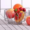 Deformable Fruit Basket Foldable Deformable Wire Drain Basket Vegetable Serving Drain Tray kitchen accessories