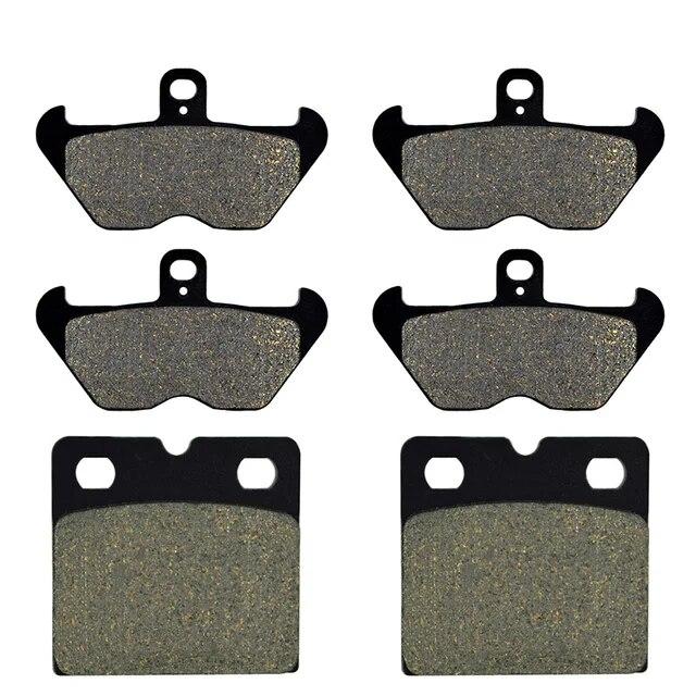AHL Motorcycle Front and Rear Based Brake Pads For BMW K1100LT KL1100LT K1100RS K1200RS R1100RS FA407 FA18 K100RS K1