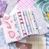 Kein Wiederholungs-Scrapbooking-Papier-Set Polka Dot DIY-Materialpapier Niedliche Memo-Notiz-Aufkleber Planer