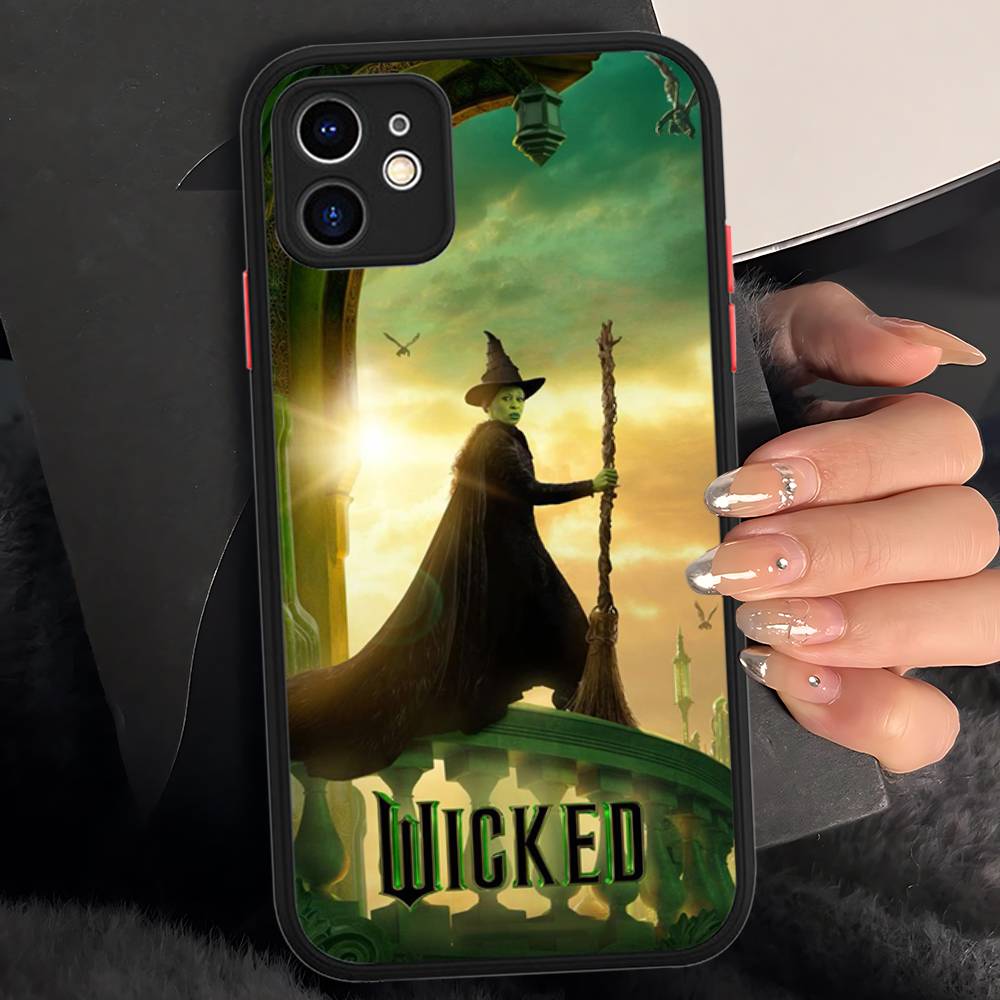 W-Wicked Part One Movie Phone Case For IPhone 16e 16 15 14 13 12 11 Pro Max X XS MAX Plus Spuerstar Matte Cover