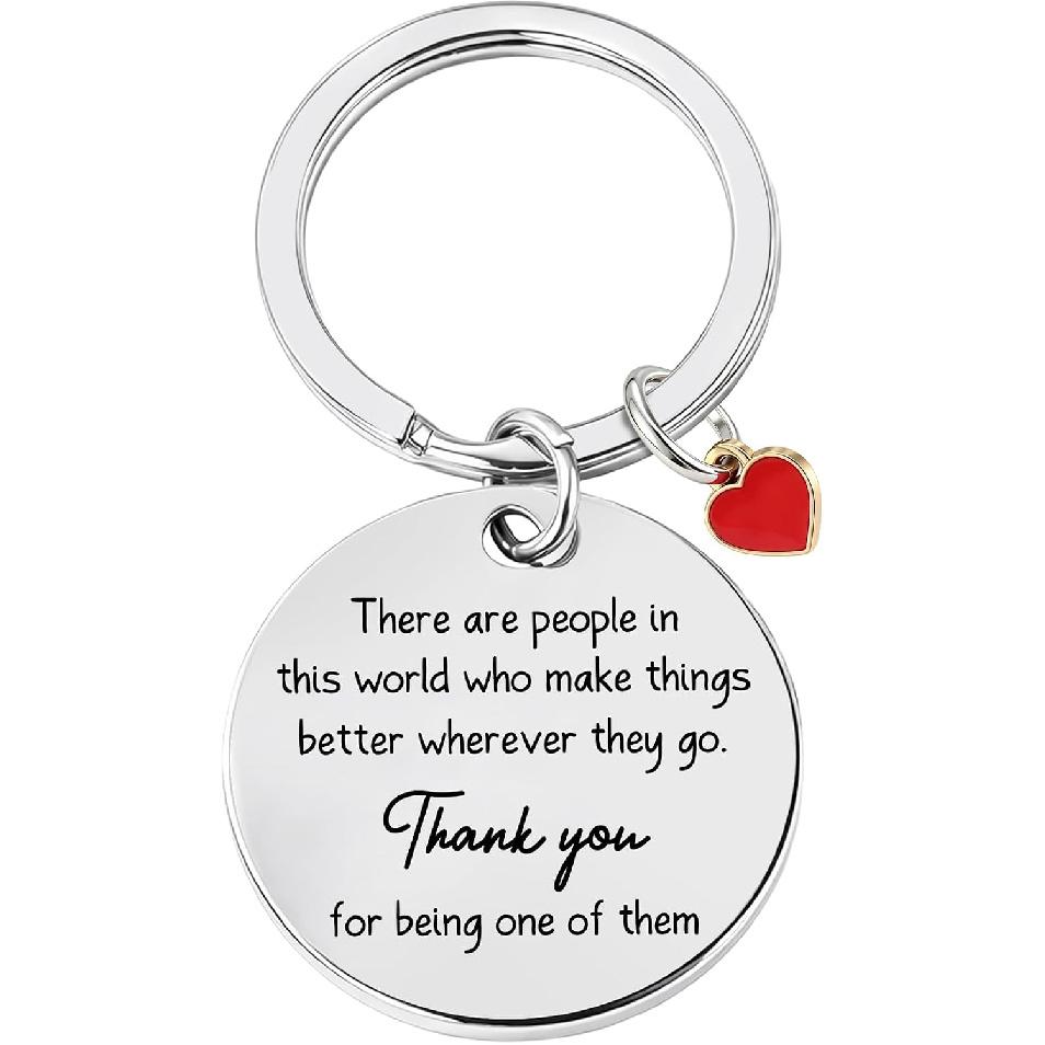 Inspirational Appreciation Gifts - Affirmation Reminder Keychain Encouragement Christmas Birthday Stocking Stuffers