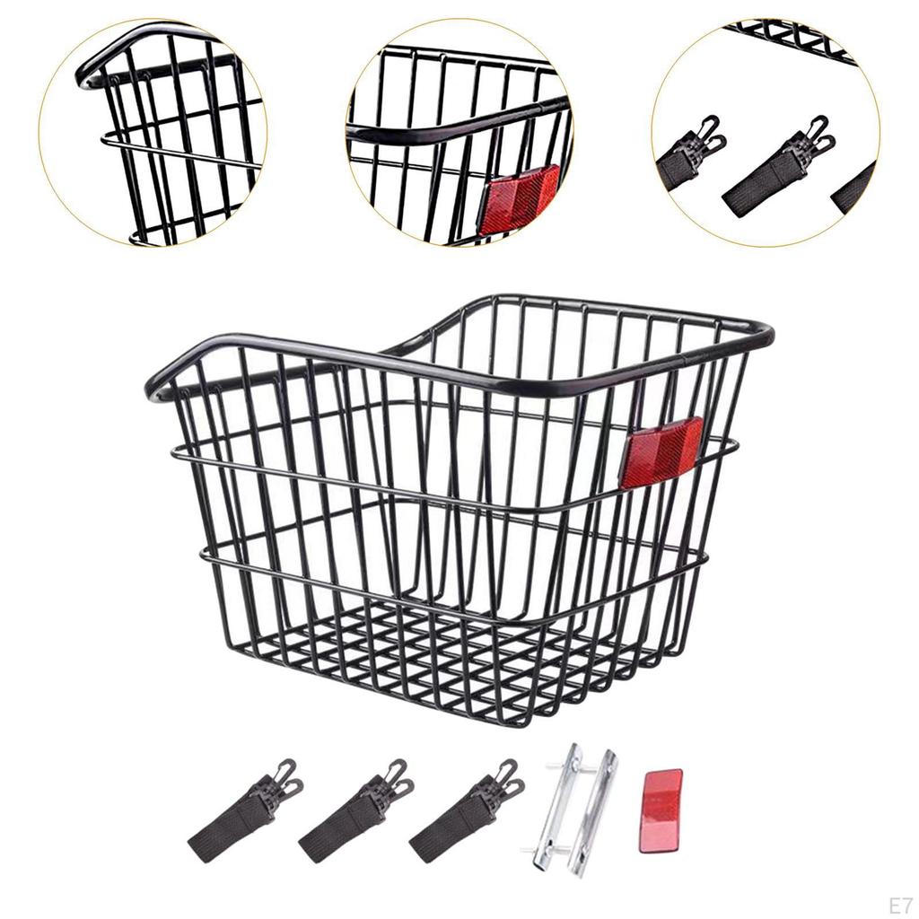 Rear Bike Basket for Convenient Cycling