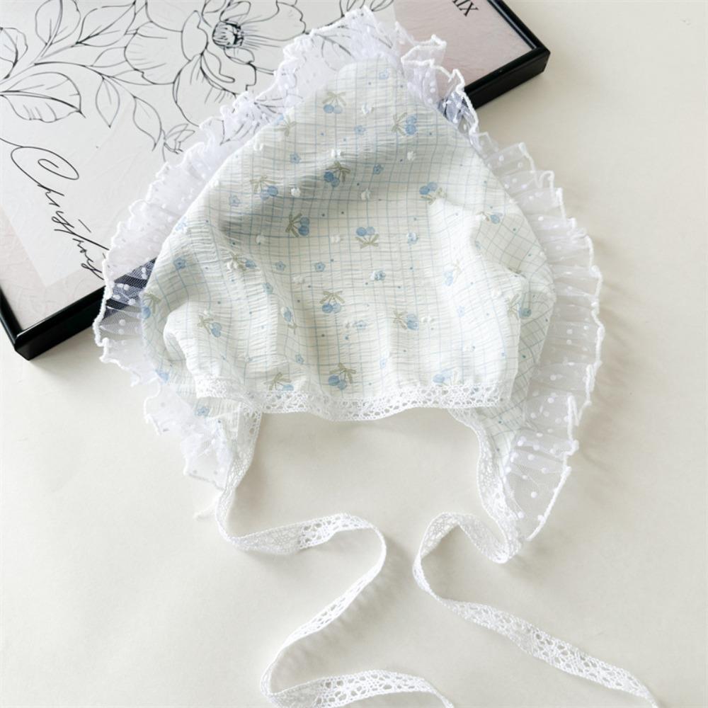 Handmade Flower Headscarf Triangle Turban Hair Accessories Summer Triangle Headband  Beach