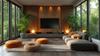 Acoustic Wall Panel Mebano PRO Grandson Oak with Black HDF Backing 2x 26.5x240 Cm