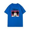 Disney Mickey Mouse Cartoon Print Short Sleeve Casual T-Shirt For Men Summer Fashion Hip Hop Streetwear Unisex Couples Clothing