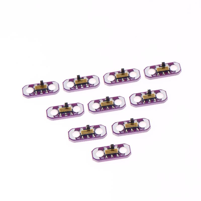 

5/10Pcs Lilypad Slide Switch Ayz0202 Sensor Switch For Arduino Diy Accessories 10pcs