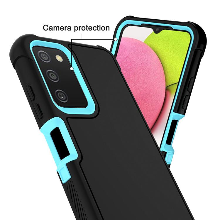 Three-in-one Anti-fall and Skin-friendly Mobile Phone Case Aiwei for A03S SAMSUNG Model