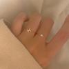 Taupe 14k Gold Et Chain Ring