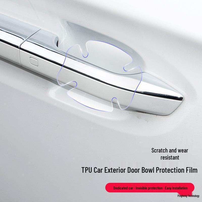 Voyah FREE Dreamer Chasing Light Car Door Handle Protective Film & Sticker.