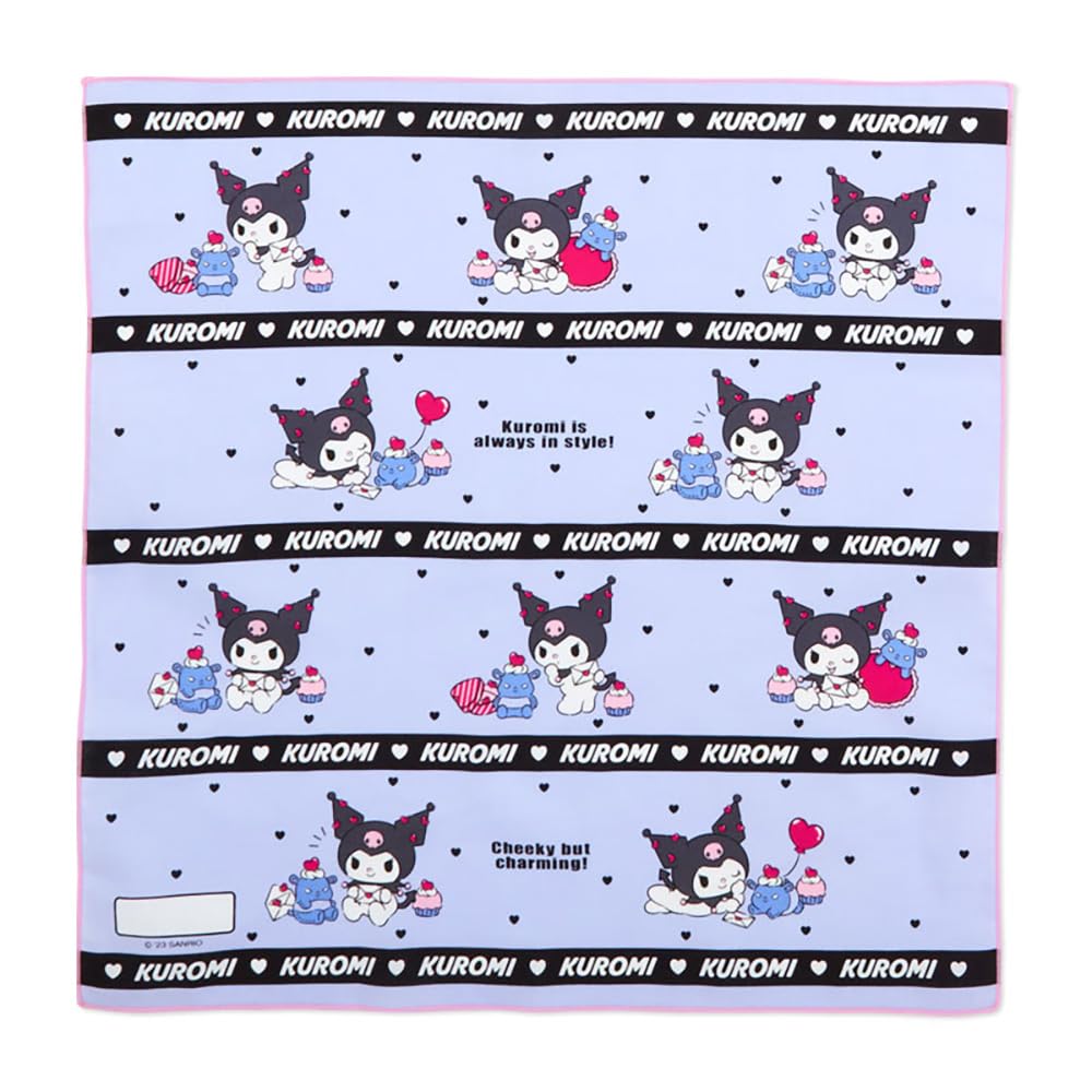 Sanrio Kuromi Lunch Cloth Set of 3 074055