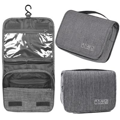 Arda Grey Men's Travel Toiletry Bag