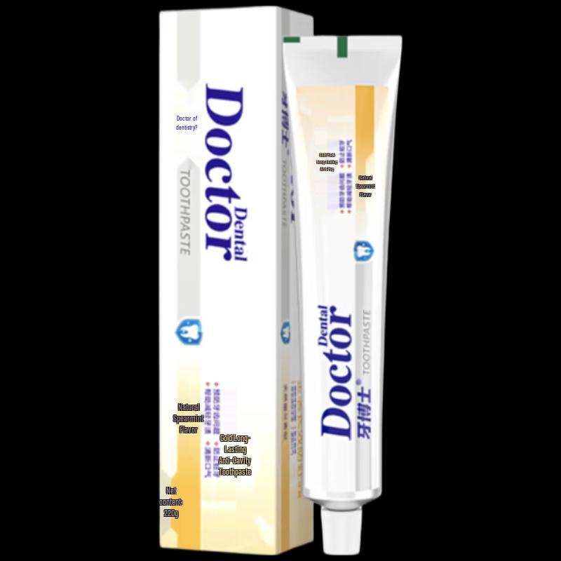 Dr. Tooth Gold Anti-Cavity Fluoride Toothpaste