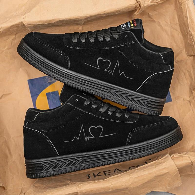 Mode Paar Sneaker Herren Damen Liebhaber Flach Lässig Outdoor Trendige Laufschuhe Schnürschuhe Bequem Verschleißfest Skateschuhe für Herren