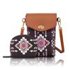 This Bohemian-style Two-piece Women's Phone Bag Is A Fashionable Crossbody Bag Suitable for Commuting To Work