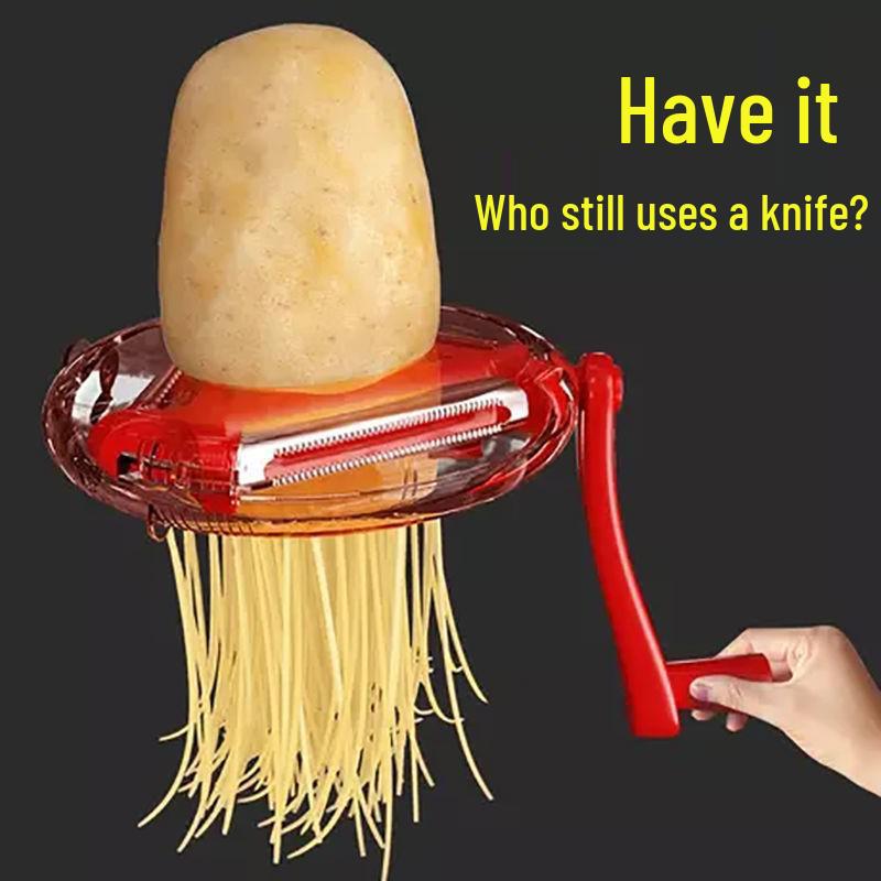 Multifunctional 3-in-1 Peeler & Fruit Knife: Apple and Potato Peeler Kitchen Essential