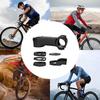 1pcs Aluminum Alloy Bike Handlebar Stem Adjustable Internal Cable Routing Lightweight Cycling Parts For Outdoor Adventure