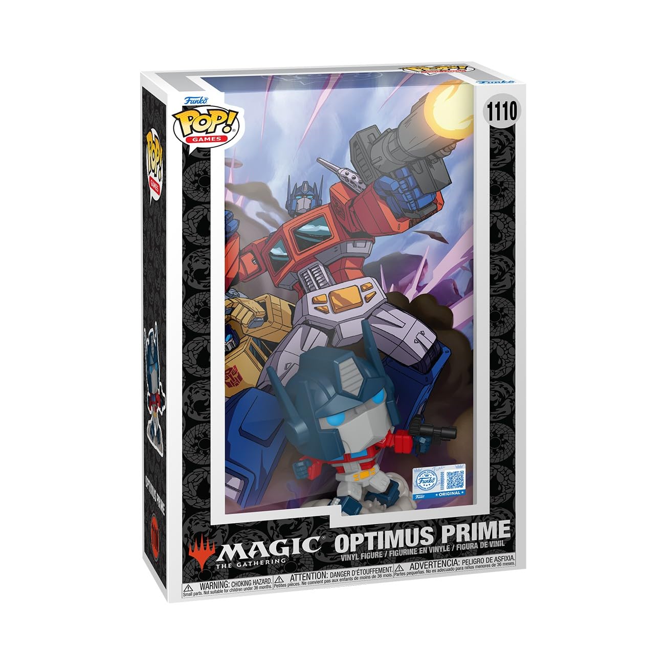 

Funko Comic Трансформеры X MTG Оптимус Прайм Коллекционная виниловая фигурка Идея для подарка Официальный продукт Фанату комиксов Pop! Обложка - - - - -