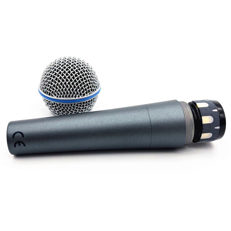 BETA58A Professional Wired Dynamic Microphone for Stage, Live Broadcast, and Karaoke