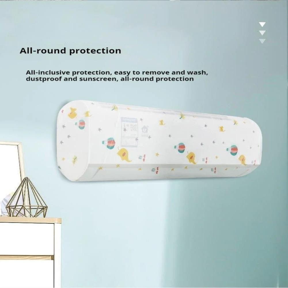 Fan Universal Air Conditioner Cover Wall Mounted Air Conditioner Dust Cover Washable Fan Cover