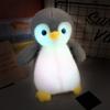 Cartoon Stylistically Shiny Penguin Baby Doll Plush Toy Doll Children Sleeping with Pillow Doll Gift
