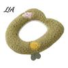 Soft Warm Bathroom Pad Plush Toilet Seat Cover for Autumn Winter, Cute Washable Warmer with Zipper Closure, Universal Fit Thickened Cushion Love/Cloud