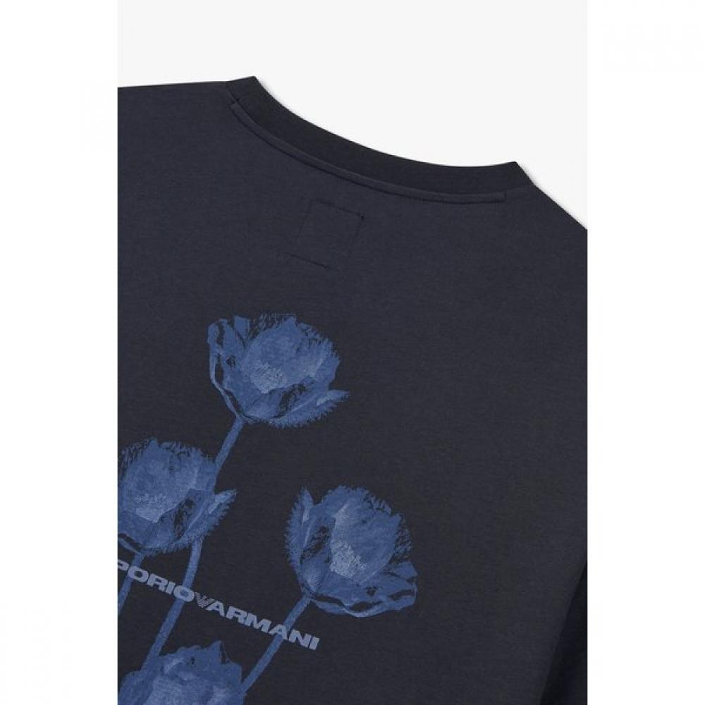 Emporio Armani Men S Floral PrinT CoTTon T ShirT A515126077