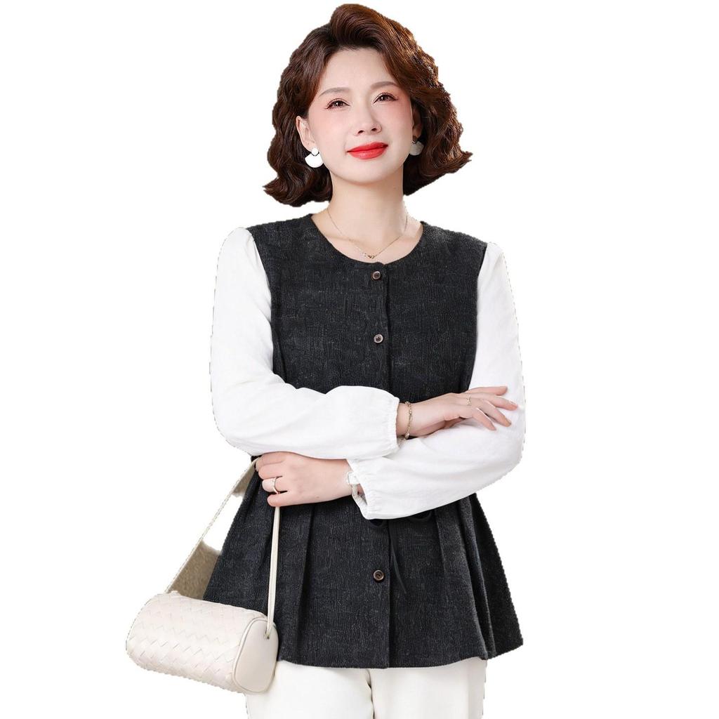 Mother's Day Spring Slimming Jacket for Petite Middle-aged Women - 2026 New Style