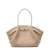 Niche frosted fleece tote bag women's new large-capacity underarm dumpling bag commuter shoulder bag