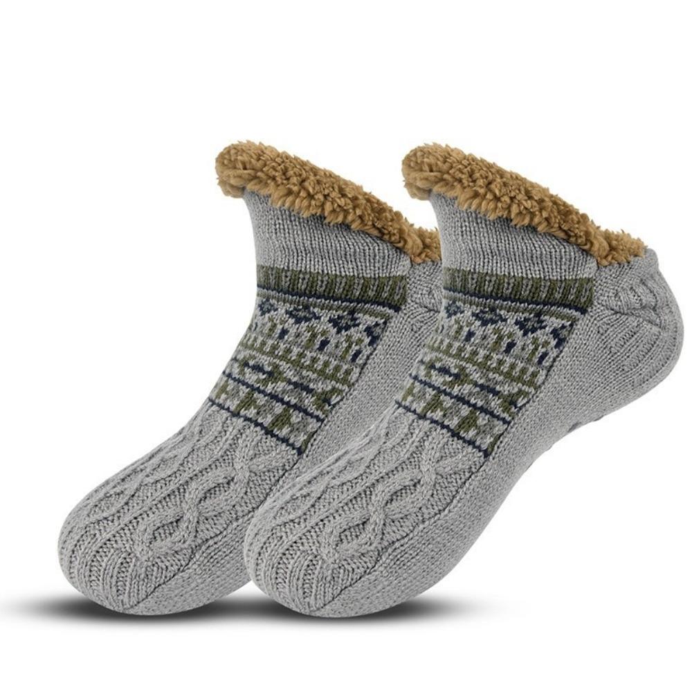 Colorful Floor Socks Non Slip Grip Sleeping Socks Useful Thermal Slipper Socks  Home Wear