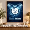 Sheffield Wednesday FC Custom Name Text 5D Diamond Painting Kit DIY Full Drill Diamond Art Decoration