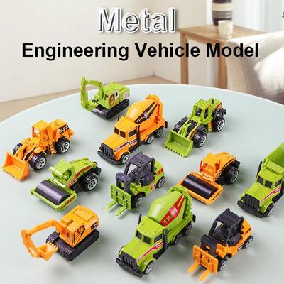 Model of Metal Engineering Vehicle Bulldozer