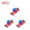 Sound Sensor Detection Module High Sensitivity Sensor Module Signal Output Indication DC 4-6V for Voice Controlled Lights