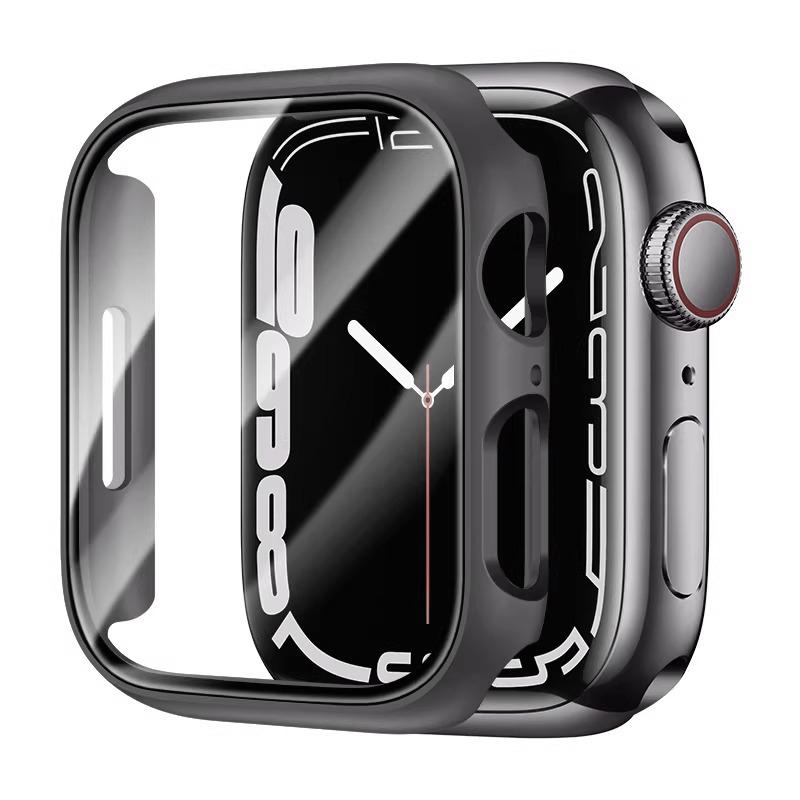 Case for Apple Watch 46mm 42mm 49mm 45mm 41mm 44mm 40mm PC Bumper Anti-fall Protective Sleeve iWatch Series 11 10 Ultra 9 8 7 SE