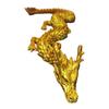 3D Printed Dragon Figure Action Toy Realistic Looking Vibrant Color Chinese Dragon