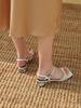 Blanc Toe Sandals B20S18-White