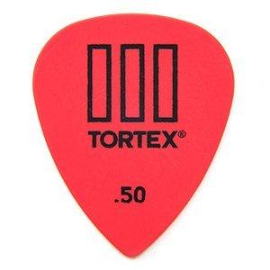

Jim Dunlop Tortex III Standard Picks, 24-Pack, 0.50mm, with Tortex III Standard Picks and Musent Custom Players Picks | 462B050-RED-24P