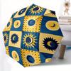 1pc Sun Moon Automatic Folding Umbrella, 8-Rib Sturdy Canopy, Portable Travel Umbrella for Outdoor Use
